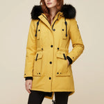 Load image into Gallery viewer, Parka Jacka Dam Med Huva | Kalla Dagar Utomhusbruk