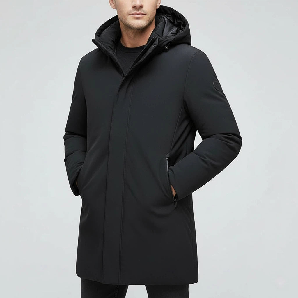 Vinter Parka Jacka Med Huva | Kalla Dagar Vardag