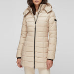 Load image into Gallery viewer, Vinterjacka dam med huva och dragkedja | Vardag och kyligt väder
