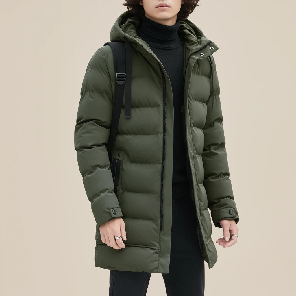 Långjacka Herr Praktisk Design | Vardagsbruk