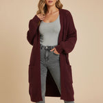 Load image into Gallery viewer, Kappa Dam Rymlig Stickad Siluett | Vardagsbruk
