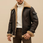 Load image into Gallery viewer, Vinterjacka herr med krage och foder | Kalla dagar
