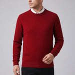 Load image into Gallery viewer, Svart Herrtröja med Rund Hals | Klassisk Vardagsstil
