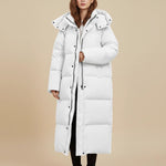 Load image into Gallery viewer, Uppvärmd Vinterjacka Dam Lång | Kalla Dagar Utomhus
