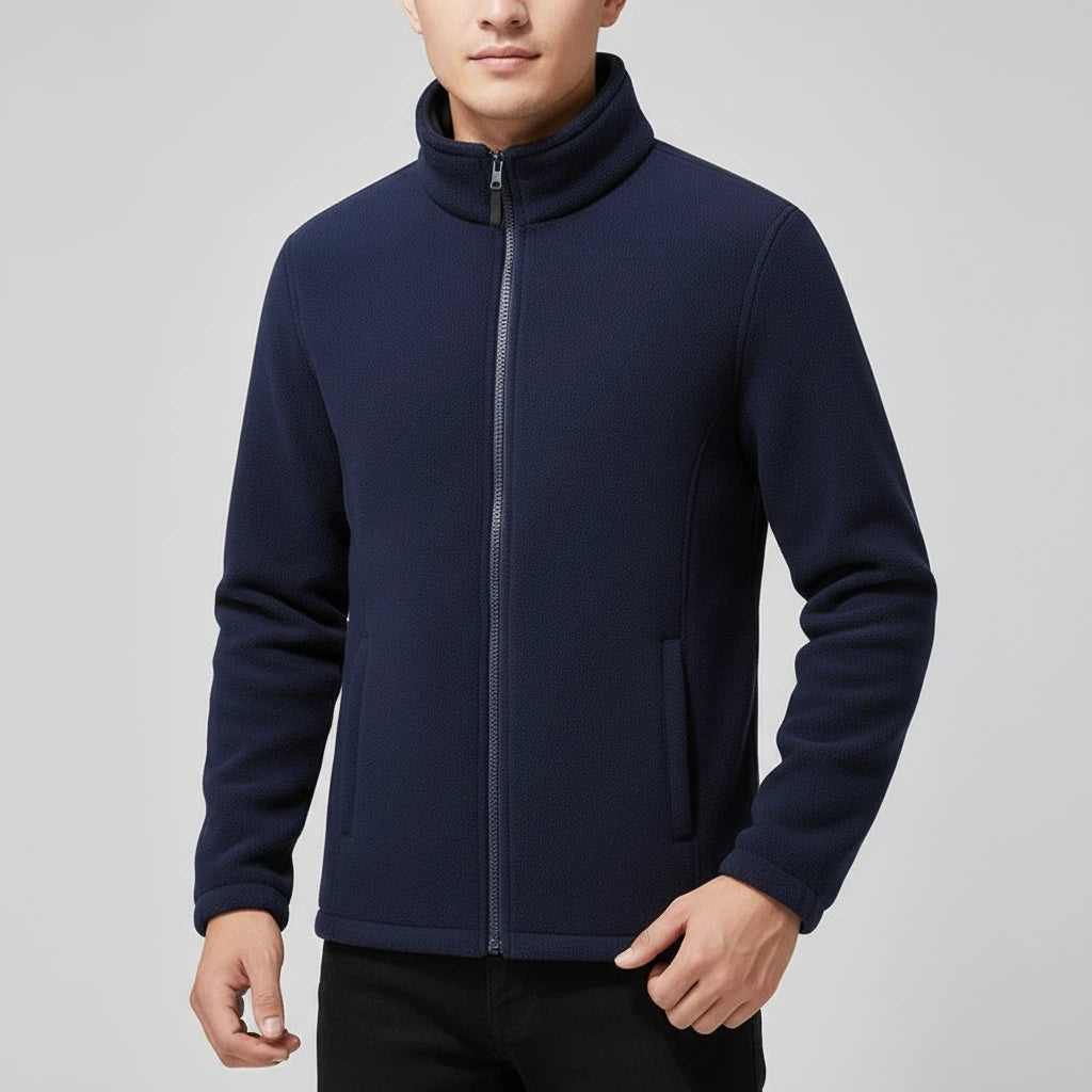 Skidjacka herr lätt modell med hög krage | Vintersport