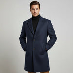 Load image into Gallery viewer, Trenchcoat Herr Enkelknäppt Textilyta | Vår och Vardagsbruk
