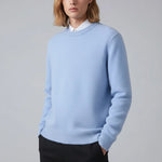 Load image into Gallery viewer, Svart Herrtröja med Rund Hals | Klassisk Vardagsstil
