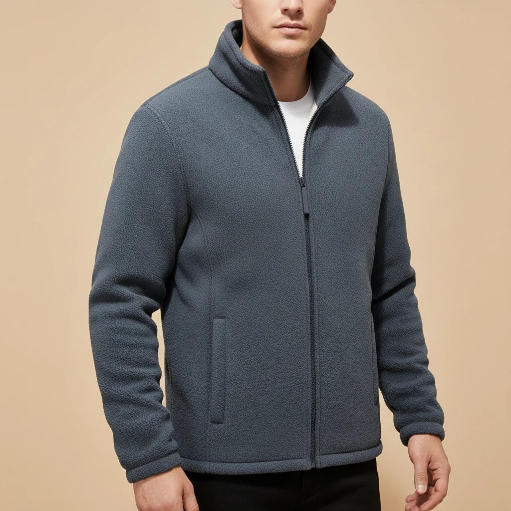 Skidjacka herr lätt modell med hög krage | Vintersport