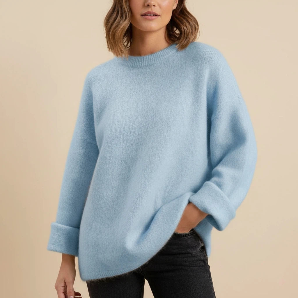 Tröja Dam Rymlig Textilyta | Vardagsbruk