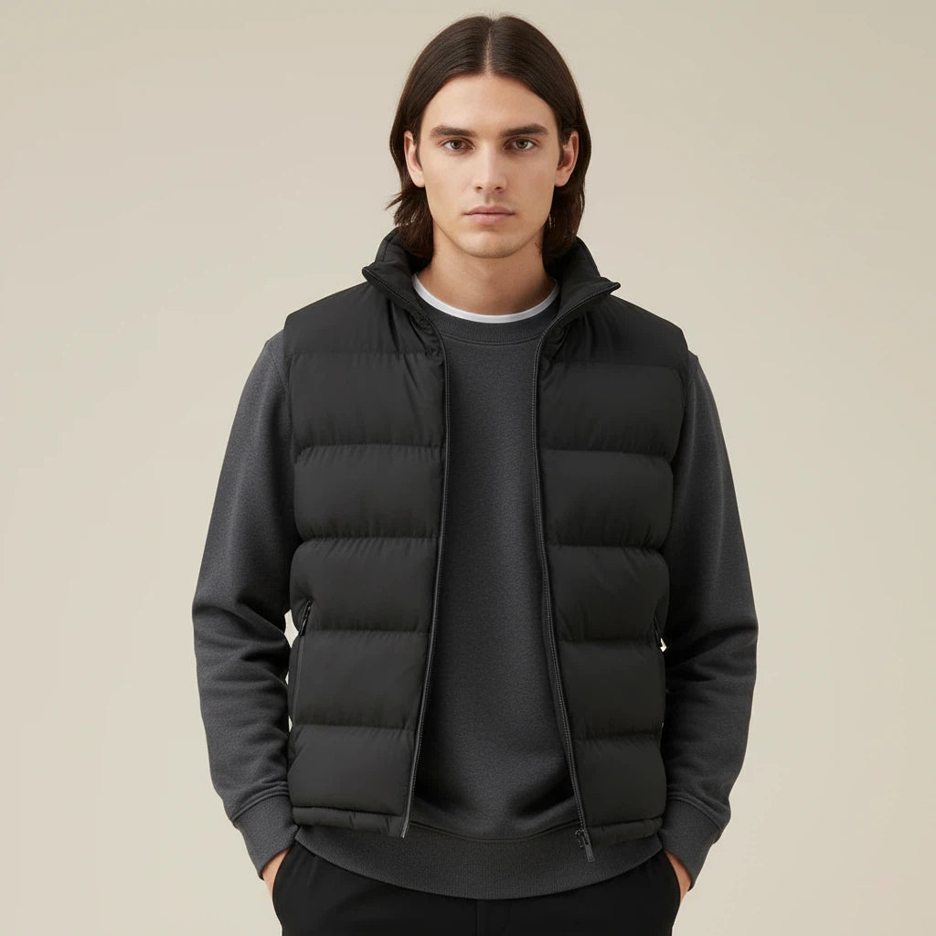 Vinterväst Herr Ärmlös Modell | Vardagsbruk