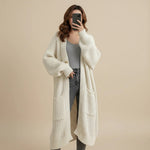 Load image into Gallery viewer, Kappa Dam Rymlig Stickad Siluett | Vardagsbruk
