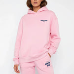 Load image into Gallery viewer, Träningsset dam med huvtröja, oversized passform | Vardag och fritid
