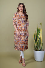 Load image into Gallery viewer, Ojas Multicolor Bandhani Abstract Kurti
