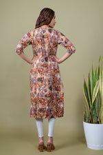 Load image into Gallery viewer, Ojas Multicolor Bandhani Abstract Kurti
