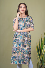 Load image into Gallery viewer, Juhi Multicolor Abstract Kurti
