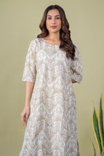 Load image into Gallery viewer, Himani Chikoo Ikat Kurti
