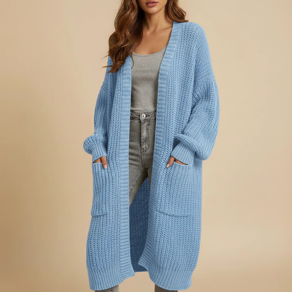 Kappa Dam Rymlig Stickad Siluett | Vardagsbruk